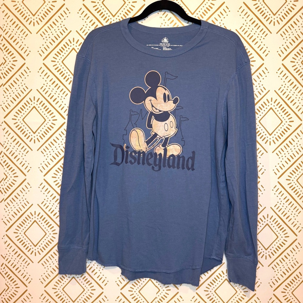 Disneyland Retro Mickey Mouse T-Shirt Earidescent Blue Theme‎ Park Disneybound